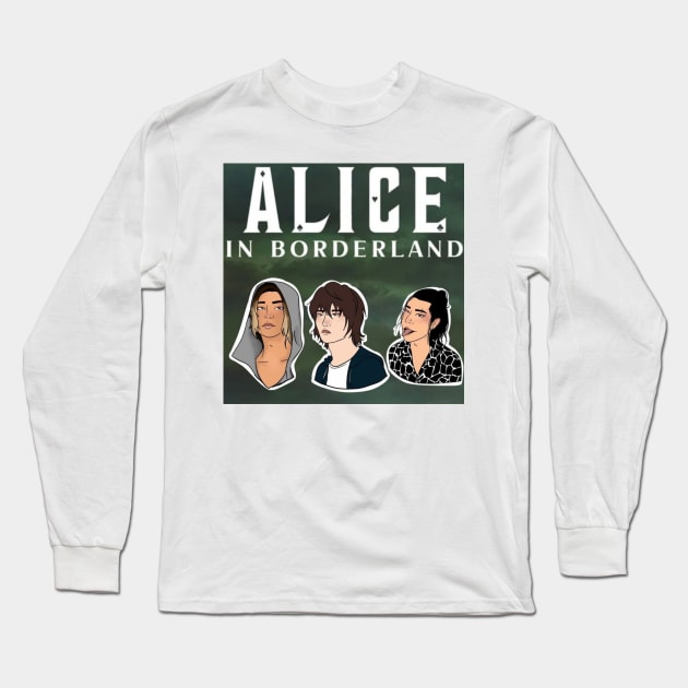 Alice in borderland Long Sleeve T-Shirt by sheelashop